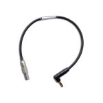 Image of TCB-43 5-pin LEMo to 90 degree mini jack cable for Pulse or Wave