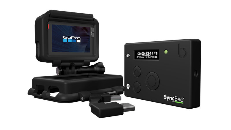 SyncBac PRO and GoPro HERO6 camera