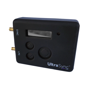 Image of UltraSync ONE black silicone case with Velcro reverse
