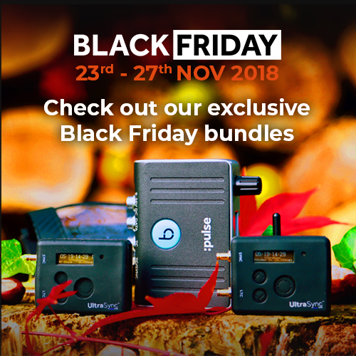 Black Friday 2018 bundle image with :pulse and UltraSync ONE x2