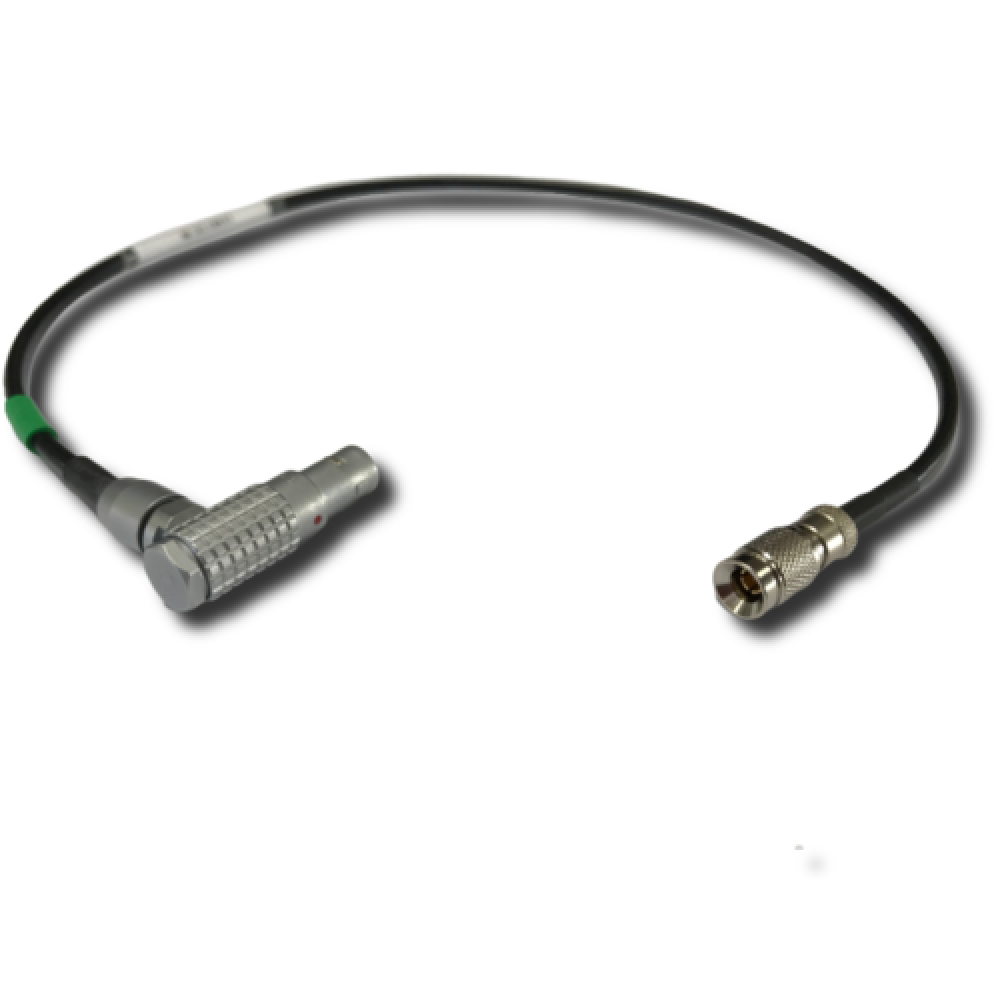 TIME CODE CABLE INPUT/OUTPUT LEMO 5 PIN MALE  /OUT BNC 1/4" 